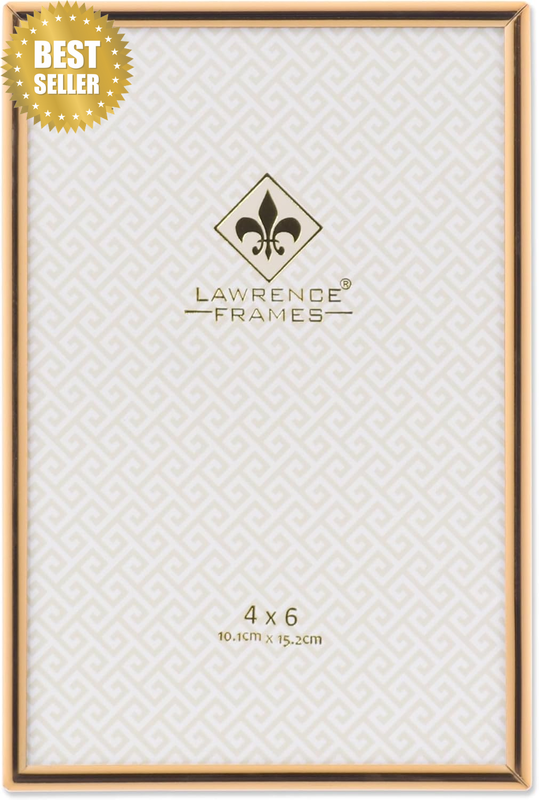 Frames 670046 4X6 Simply Gold Metal Picture Frame