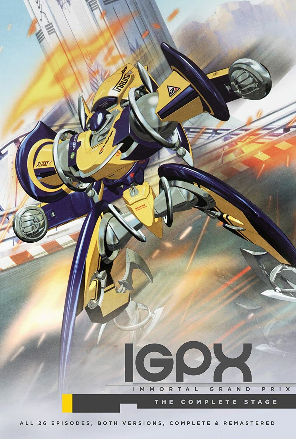 IGPX Immortal Grand Prix Complete Collection (10 DVD set) complete series! NEW IGPX Immortal Grand Prix Complete Collection (10 DVD set) complete series! NEW