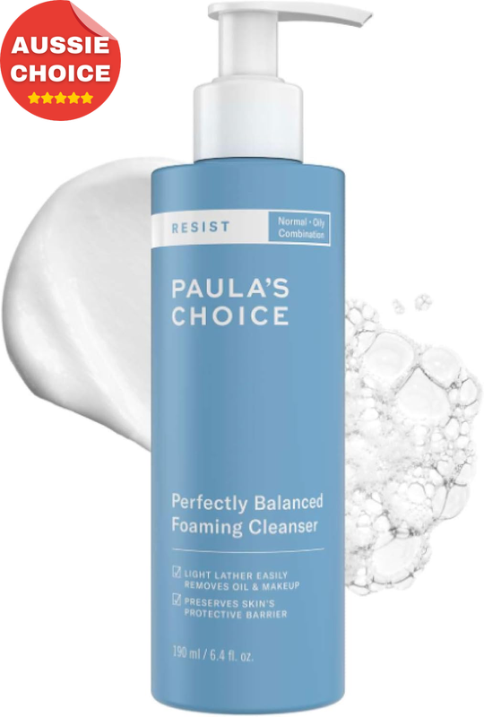 RESIST Perfectly Balanced Foaming Cleanser 190ml Anti-Aging Face Wash Oily Skin