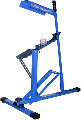 Lightweight Baseball Pitching Machine Blue Flame Ultimate Pitching Machine