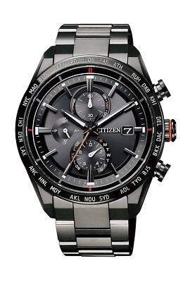 Pre-owned Citizen Attesa Eco-drive At8185-62e Direct Flight Solar Men's Watch 2019