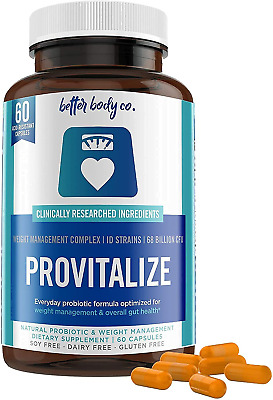 Original Provitalize , Natural Menopause Probiotics for Weight Gain , GMO-Free