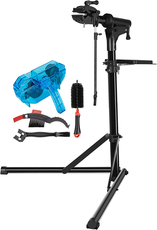 CXWXC Bike Repair Stand -Shop Home Bicycle Mechanic Maintenance Rack- Whole Alum