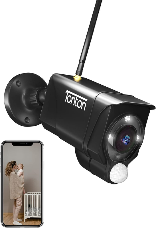 Add -on 3MP Camera Tonton 3MP Ultra HD Wireless IP Network Camera Outdoor Ind...