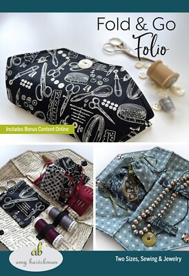 Fold & Go Folio Pattern Cases for Tools, Jewels or Tech Essentials Small & Large