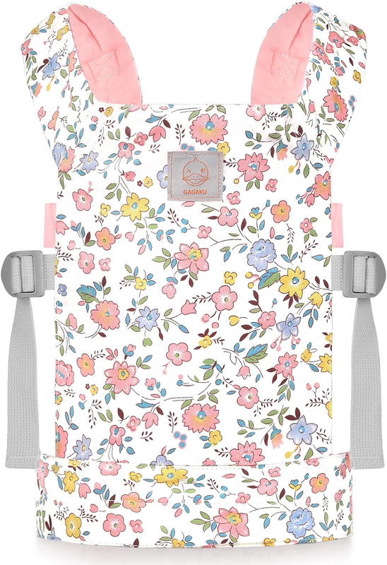 GAGAKU Baby Doll Carrier for Kids Stuffed Animal Carrier Reborn Baby Carrier wit