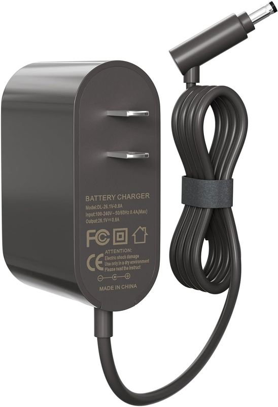26.1V Replacement Charger for Dyson V8 V7 V6 SV04 SV03 DC59 DC58 DC62 Cordless V