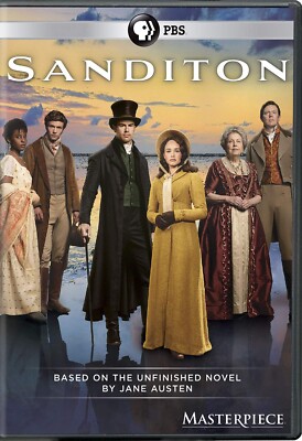 Sanditon DVD Based On The Unfinished Novel By Jane Austen 2 Disc Set 2019 PBS