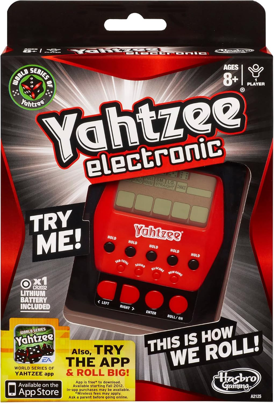 Hasbro Yahtzee Handheld Digital Game