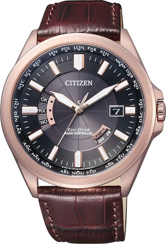 Pre-owned Citizen Cb0012-07e Solar Radio Eco-drive Direct Flight Atomic Watch Men Japan