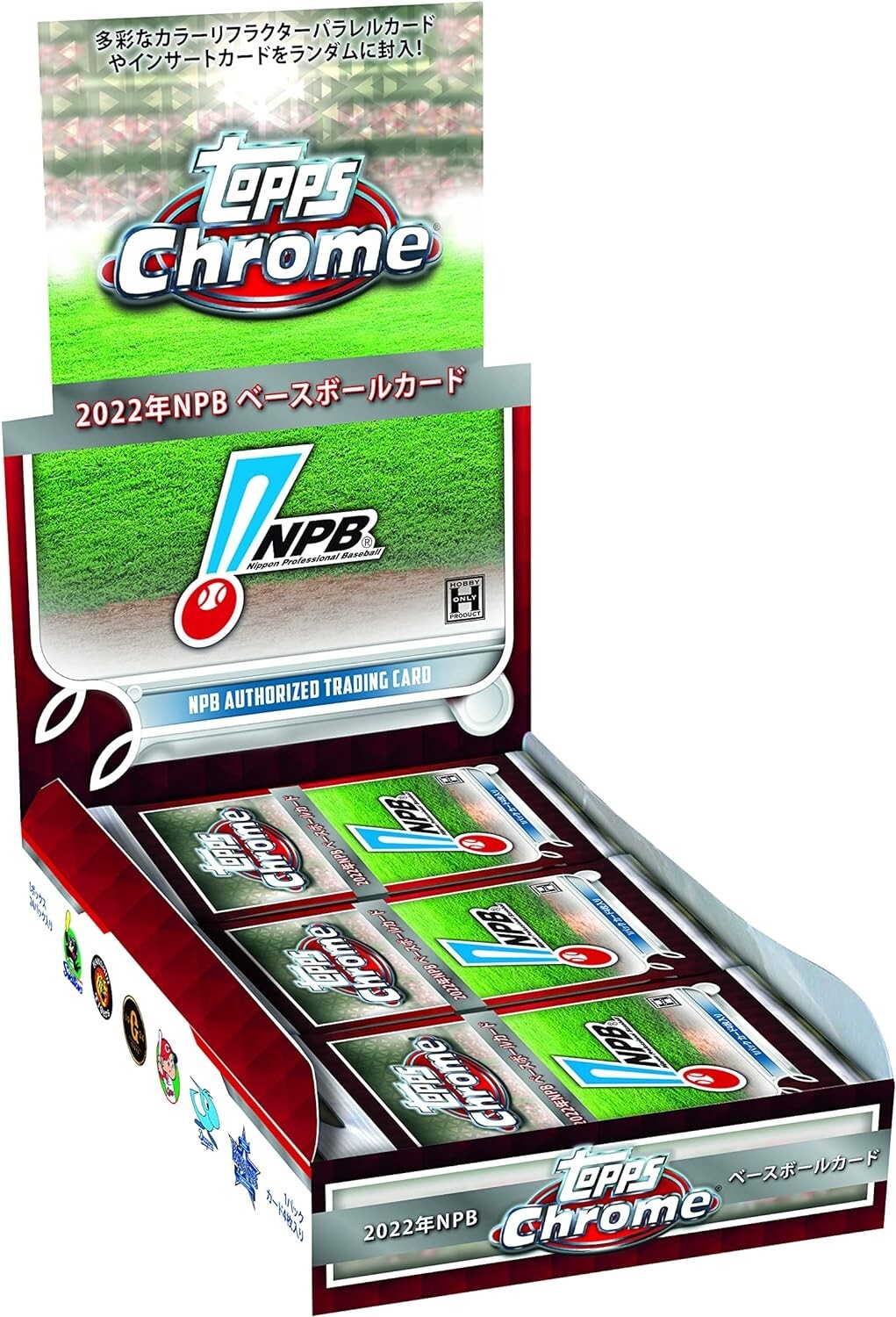その他 Topps  npb2022 2022 TOPPS CHROME NPB Japan Baseball League 24 Pack Factory