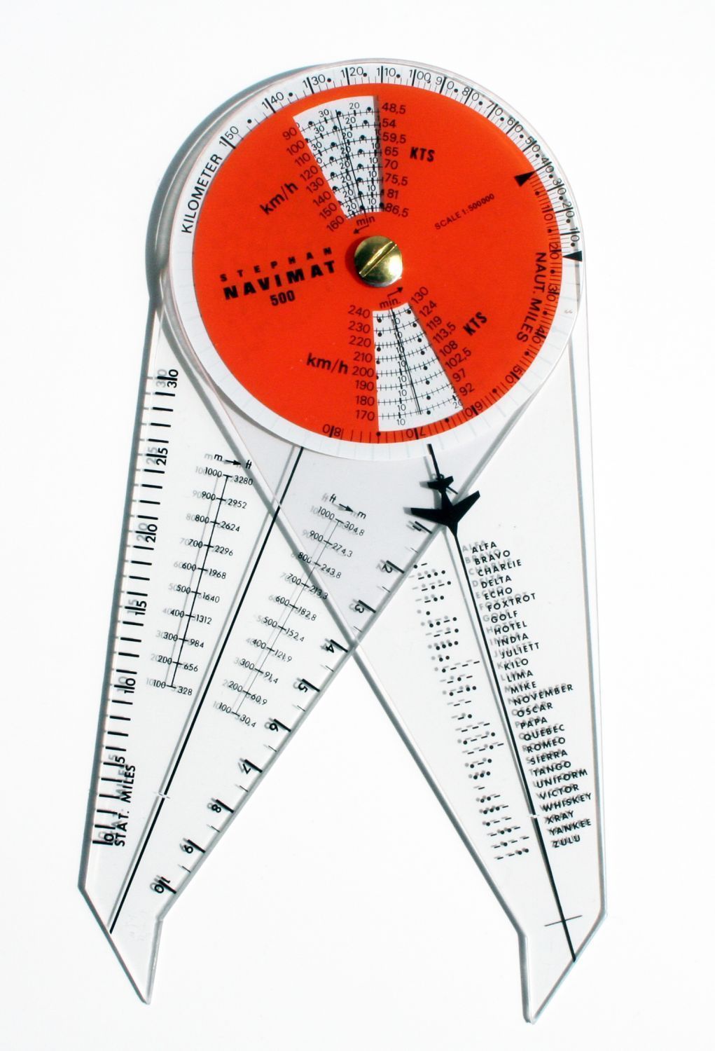 Navigationszirkel Navimat 500 für Flugnavigation
