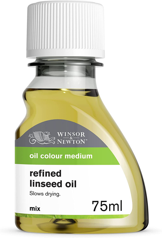 Refined Linseed Oil, 75Ml (2.5Oz) Bottle