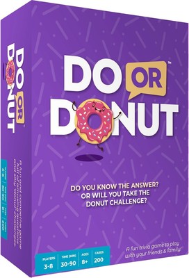 Do or Donut Fun Family Game Night Playing Cards for Kids and Adults Ages 8 and U
