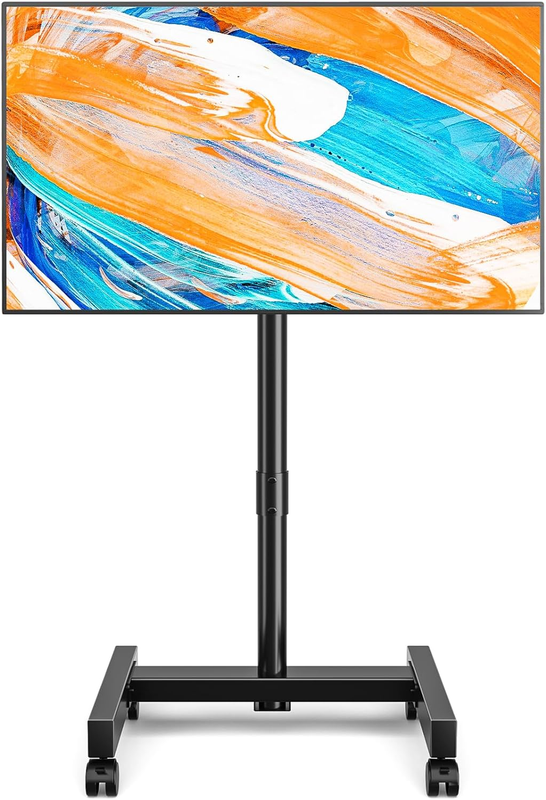 , Portable Tv Stand For 13-50 Inch Flat Screen Curved Tv, Po