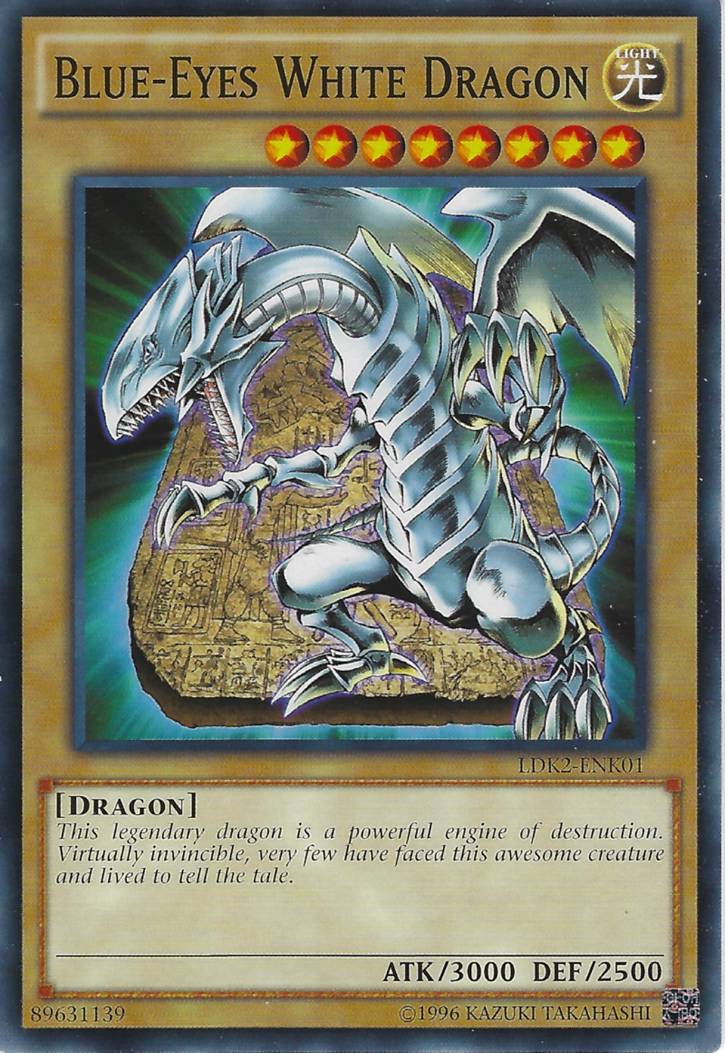 Blue-Eyes White Dragon (SDDC art) - LDK2-ENK01 -Unlimited Blue-Eyes White Dragon (SDDC art) - LDK2-ENK01 -Unlimited
