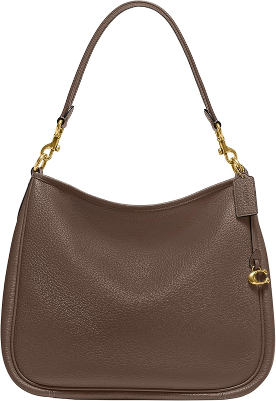 COACH Womens Soft Pebble Leather Cary Shoulder Bag