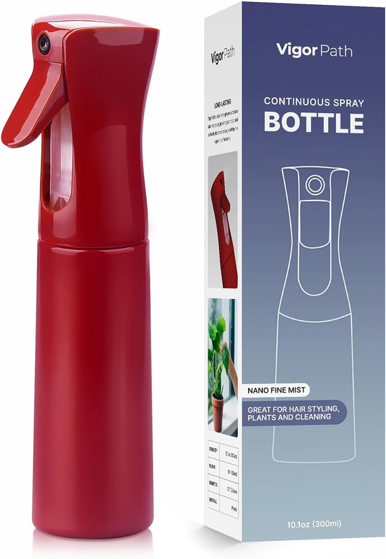 Bottle With Ultra Fine Mist - Versatile Water Sprayer For Hair,