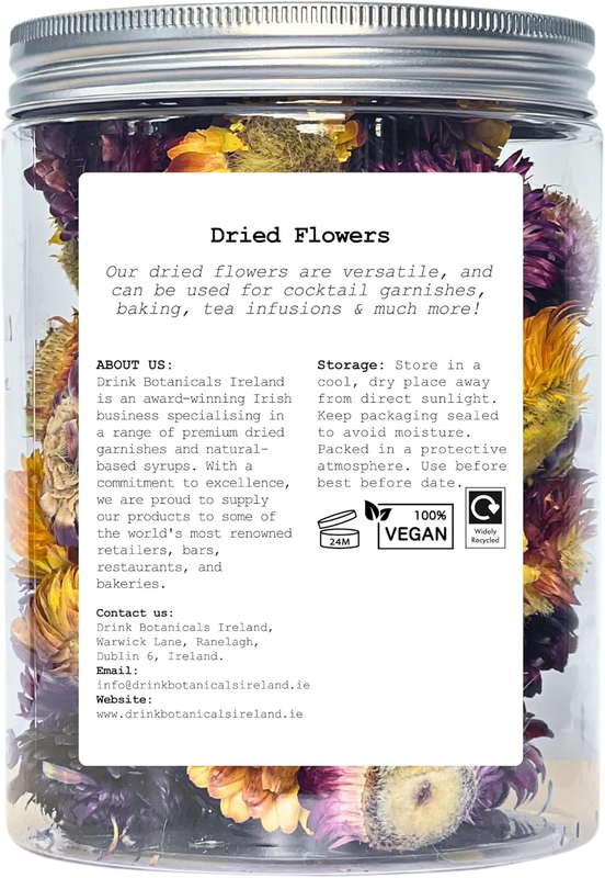 Edible Dried Mixed Flowers | 100% Natural & Edible | 50+ Flowers | Flowers for G