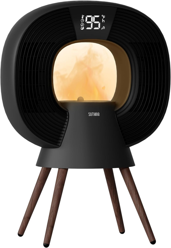 Space Heater Humidifier Combo -  Star Electric Heaters for Indoor Use 1500W, 3-I