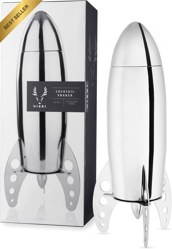 2809 Irving Stainless Steel Rocket Cocktail Shaker – Cocktail Shaker with Strain