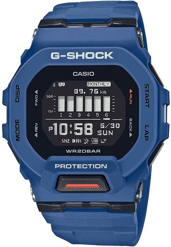 カシオ G-SHOCK gbd-200 G-SQUAD Bluetooth GBD200-1 | Digital Men's Watch G-SHOCK | CASIO