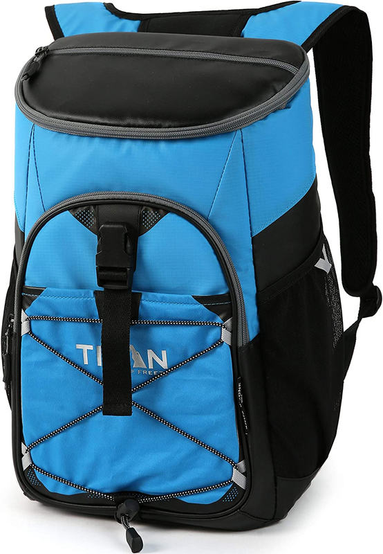 Titan Deep Freeze 24 Can Backpack Cooler High Performance Process Blue