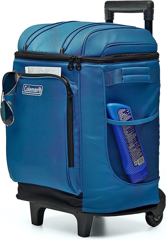 Chiller Series Insulated Portable Wheeled Soft Cooler Leak-Proof 42 Can Capacity