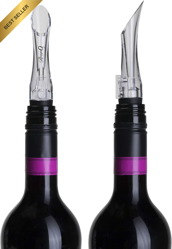 Corkpops Vinoair Wine Aerator, Clear, 6 Inch