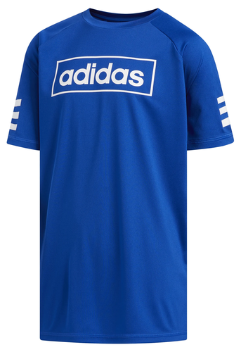 

Футболка Adidas Youth Linear с короткими рукавами реглан, тёмно-королевский, Dark royal
