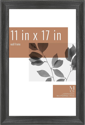 Classic Studio Gallery Frame, Black Woodgrain, 11 X 17 In, Single, Classic Black