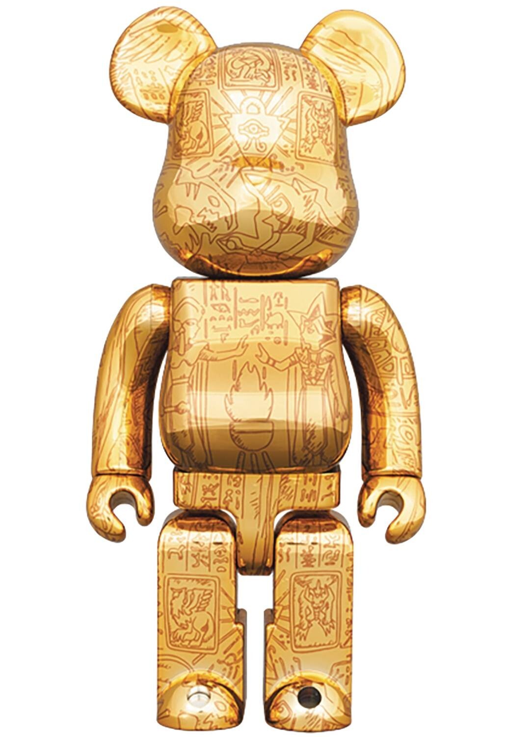 Yu-Gi-Oh! Millennium Puzzle Light Up 400% Bearbrick Medicom