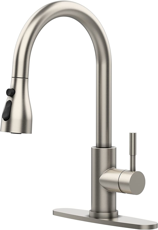 Kitchen Faucet with Pull down Sprayer for Kitchen Sink, High