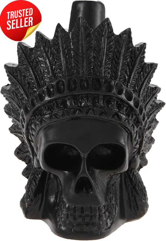 Aztec Death Whistle 126db Skull Clay Collectible