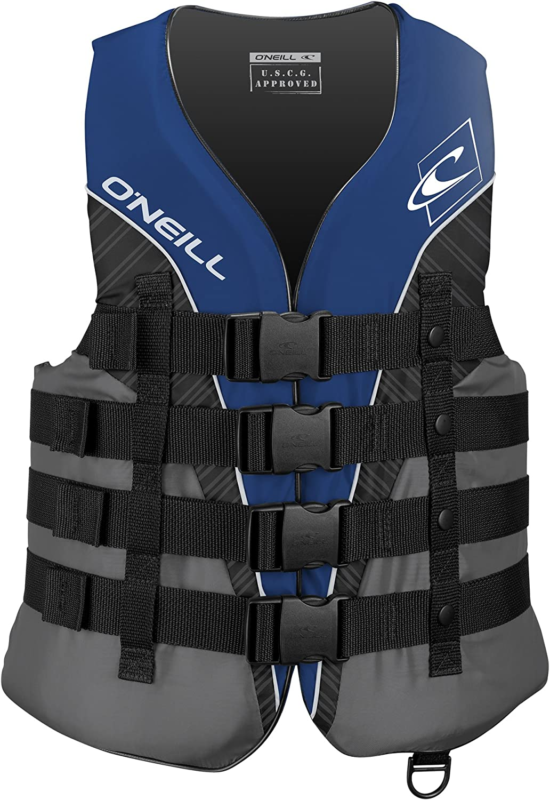 O'Neill Men's Superlite USCG Life Vest - Lightweight and Rel