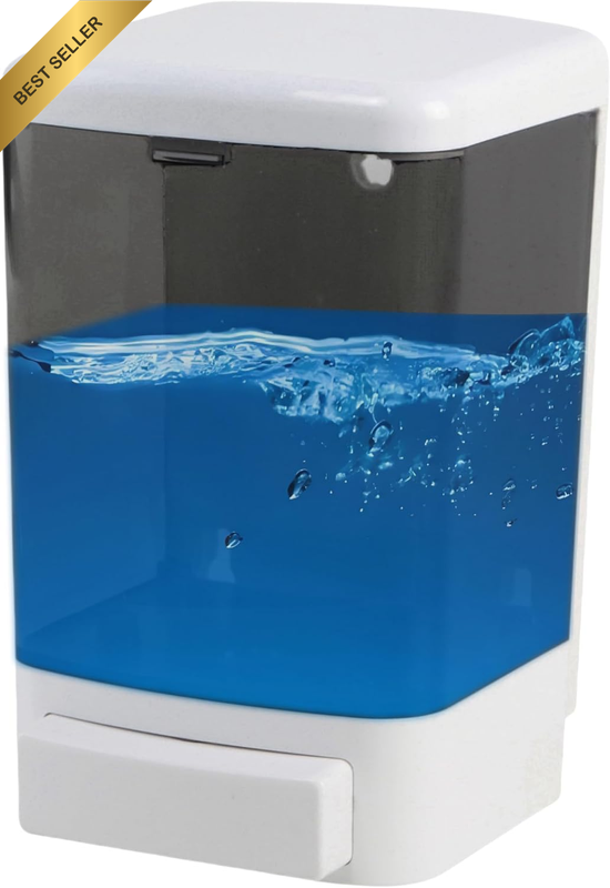 Manual Soap Dispenser Kitchen Bathroom Hand Wall Mounted Dispensers Commercial f