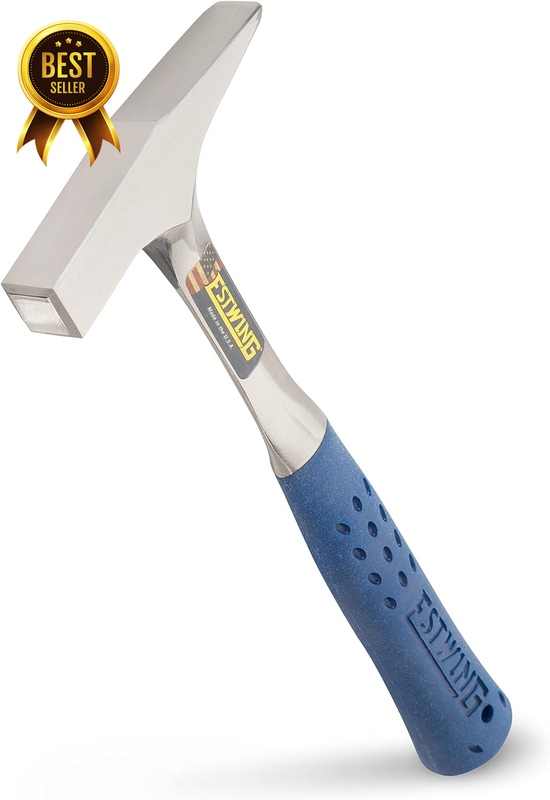 Tinner’s Hammer 12 Oz USA Made Sheet Metal Hammer Forged Steel Construction with