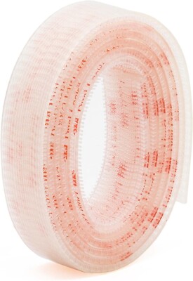 1'' x 5ft Clear Scotch Self Mating Reclosable Fasteners Compatible with SJ3560