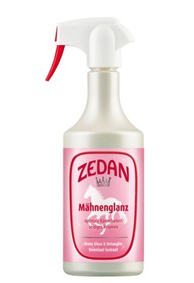 ZEDAN Mähnenglanz für seidigen Glanz und mehr Volumen 750 ml Sprühflasche