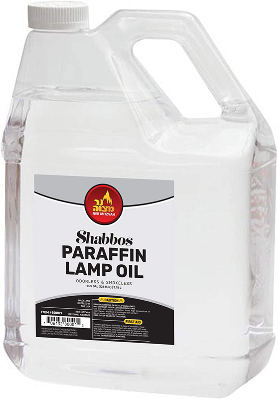 NEW🔥1 Gallon Paraffin Lamp Oil-Clear Smokeless,Odorless,Clean Burning Fuel for