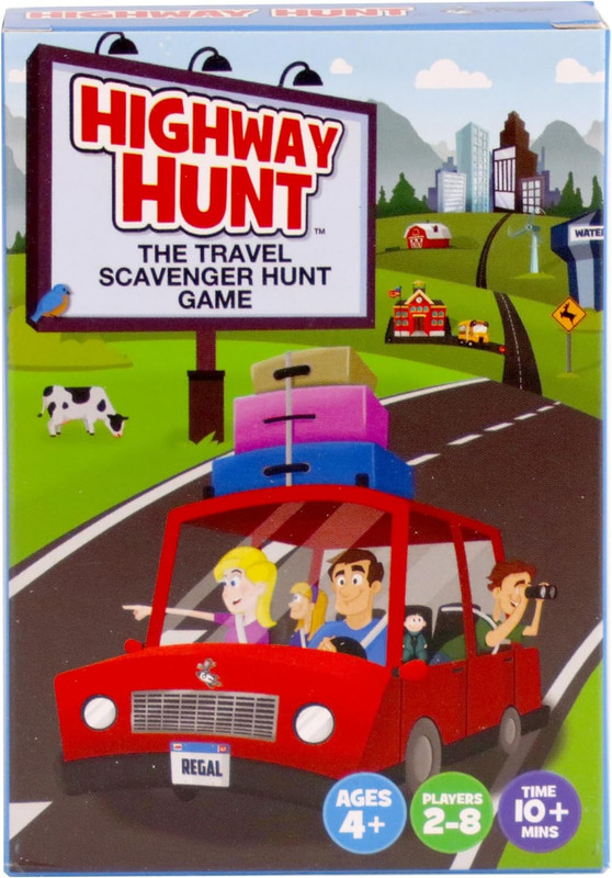 Travel Outdoor Scavenger Hunt Games for Kids Ages 4, 5,