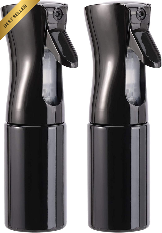 2 Pcs Refillable Hair Spray Bottles-200Ml Fine Mist Continuous Water Mist Atomiz