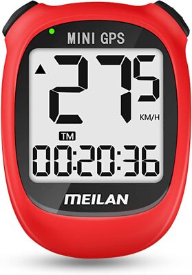 MEILAN M3 Mini GPS Bike Computer,GPS Speedometer, Wireless Cycling Computer Bike