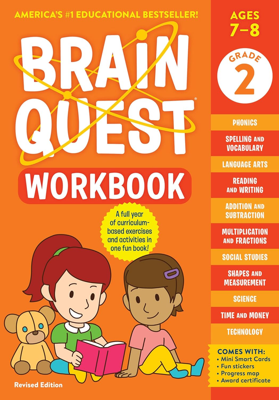 Brain Quest Workbook: 2Nd Grade Revised Edition
