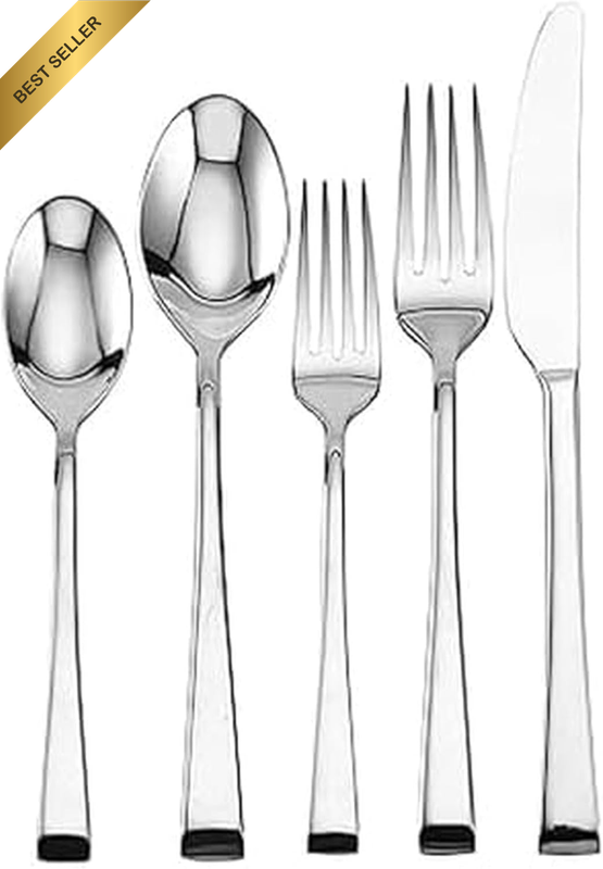 , Rockford Flatware Service for 4, 20 Piece Set, 18/0 Stainless Steel Silverware