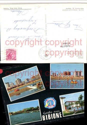 473064,Veneto Venezia Bibione Spiaggia Strand Pool Mehrbildkarte img