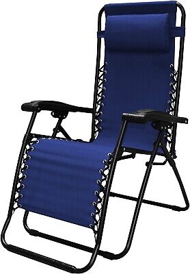 Caravan Sports Infinity Zero Gravity Chair, Blue, 1-Pack
