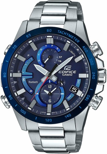 Pre-owned Casio Edifice Eqb-900db-2ajf Bluetooth Men's Watch Japan Inport W/tracking