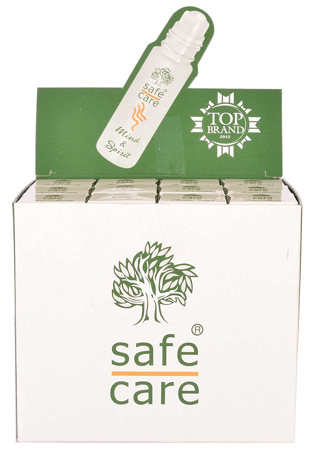 Safecare Roll On Aromatherapy Refreshing Oil - Medicated Oil 10 Ml, Pack Of 12