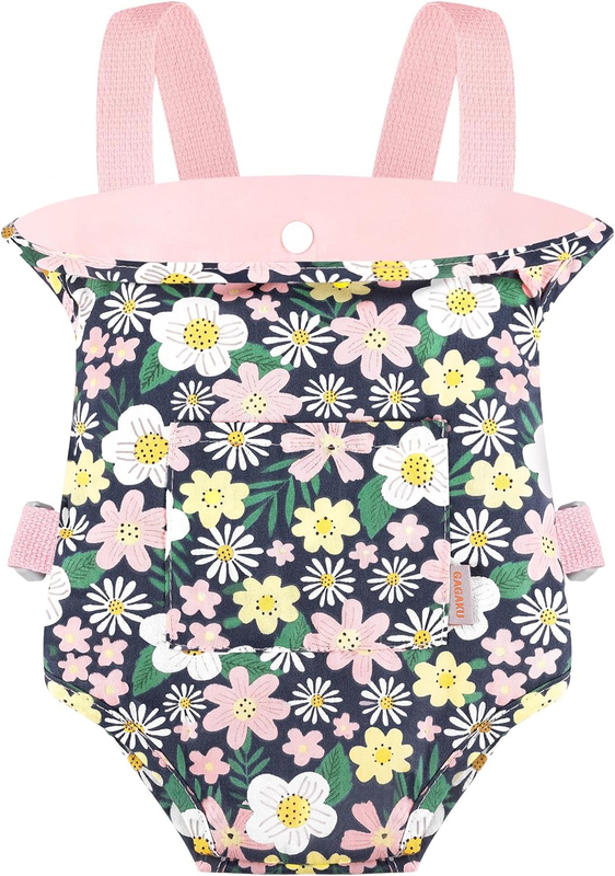 GAGAKU Baby Doll Carrier Kids Toy Baby Carrier for Dolls Toy Baby Sling for 18-I